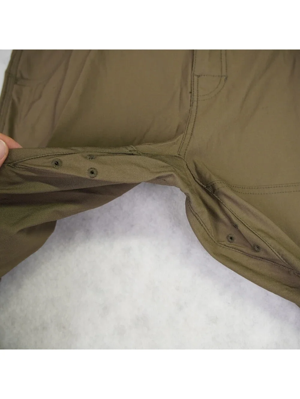 PrAna Mens Stretch Zion Relaxed Fit Cargo Belted Hiking Pants Size W36 x L32